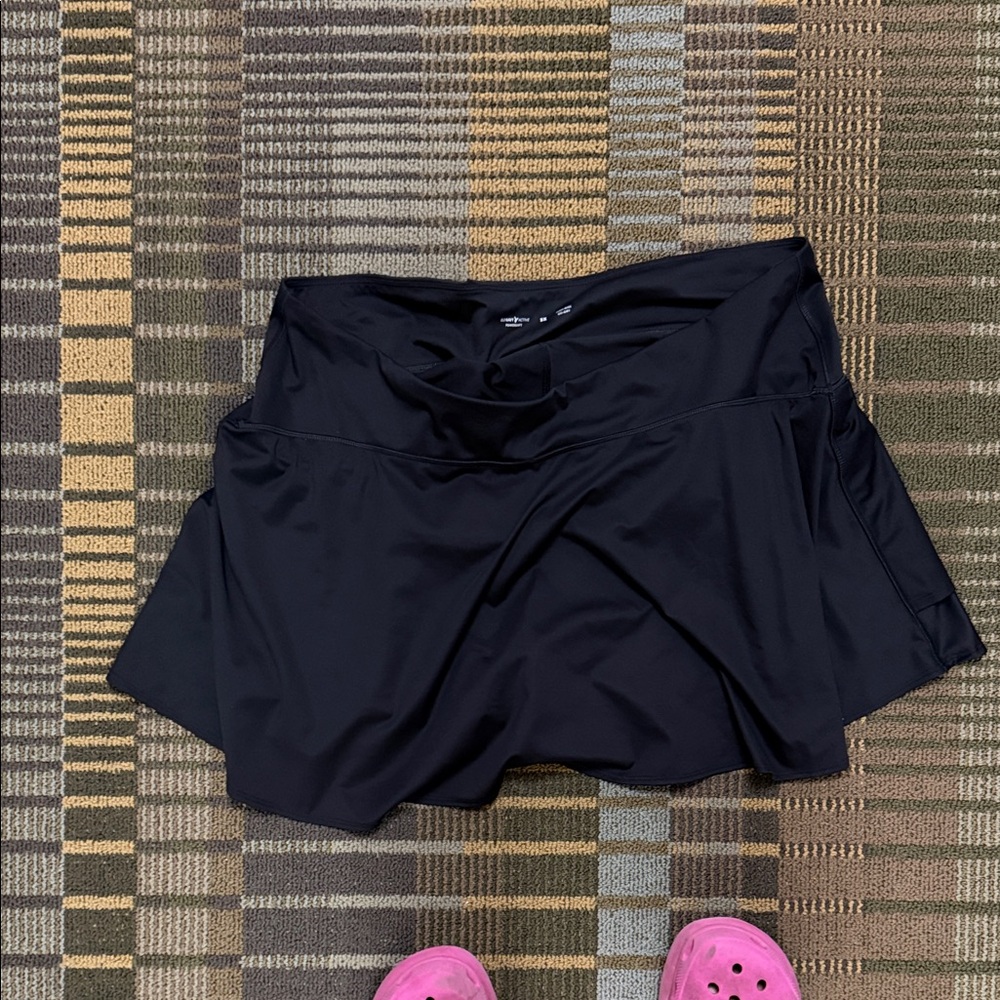 Old Navy Black Athletic Skort with Built-In Shorts